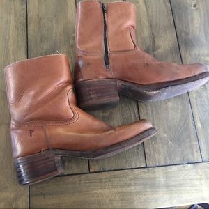 Men’s Tan Frye Boots size 10 😯🧡